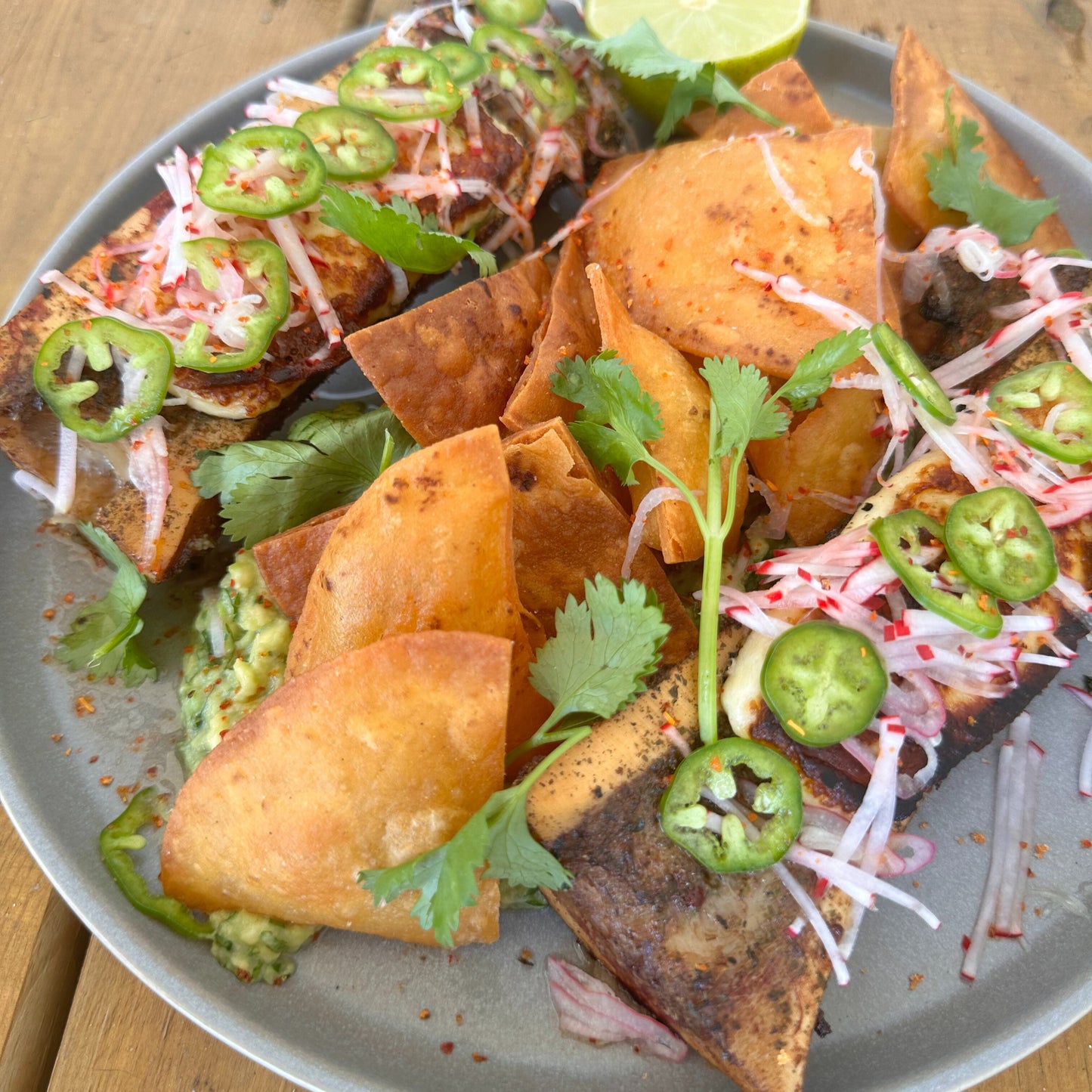 smoked bone marrow nacho recipe