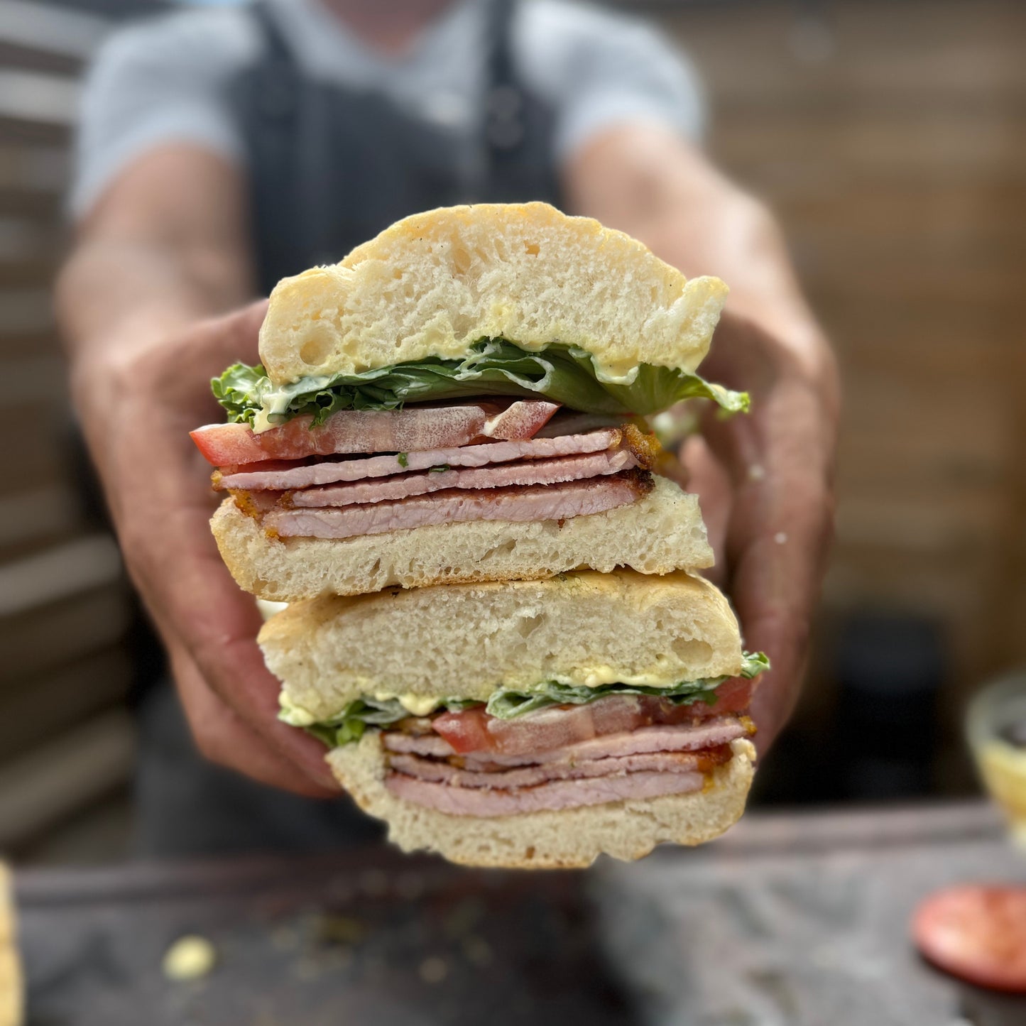 Peameal BLT