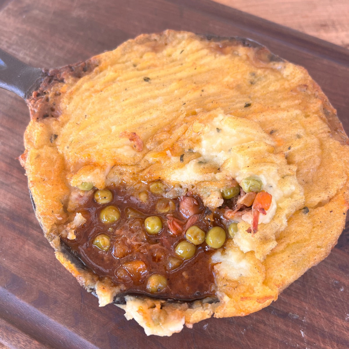 smoked lamb shoulder shepherd's pie