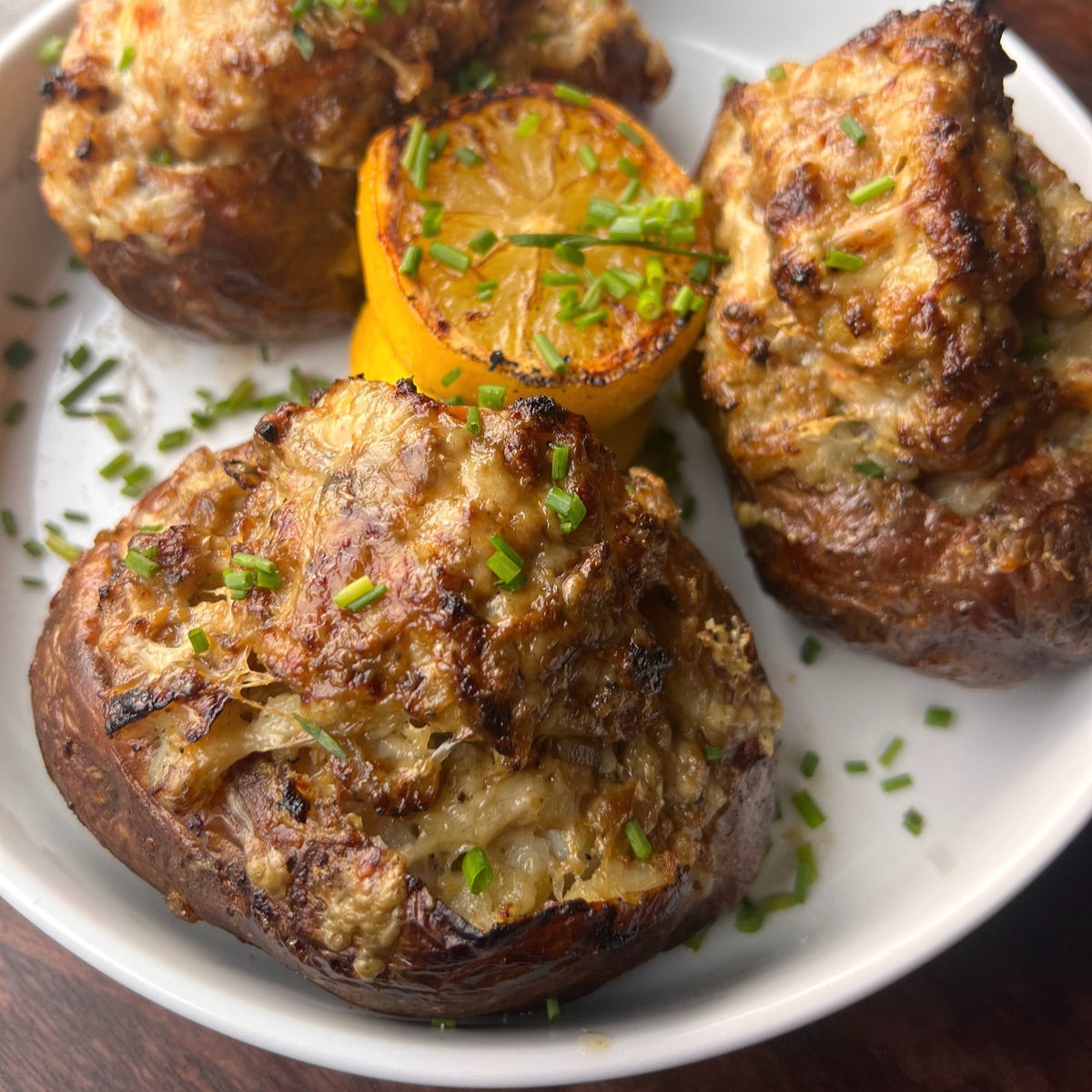 lobster thermidor twice baked potatoes