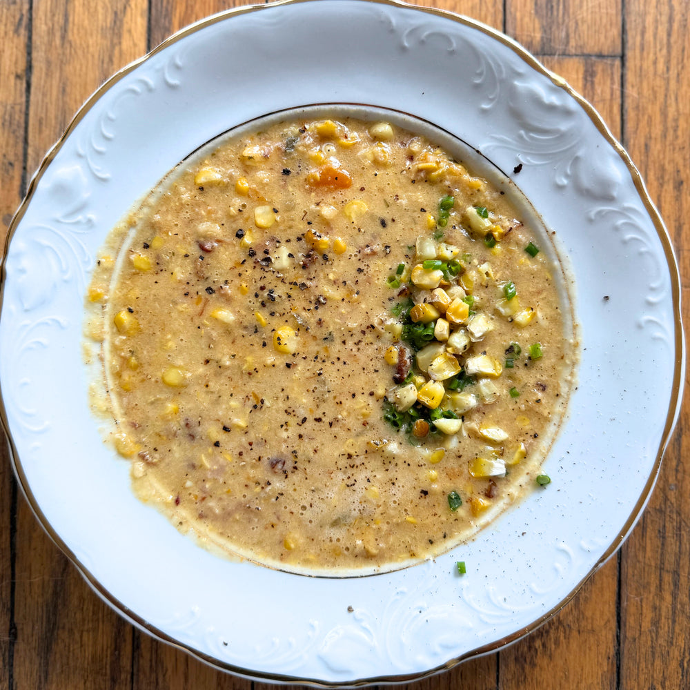 smoked corn chowder