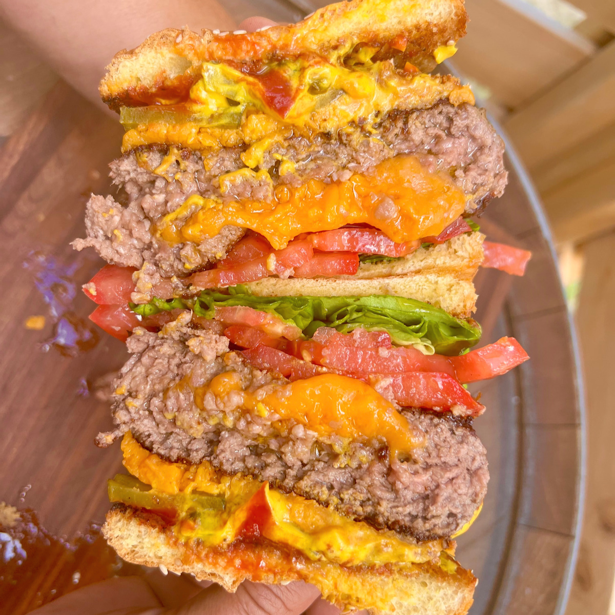 The Alchemy Juicy Lucy Cheeseburger