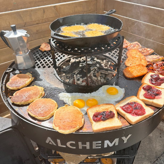 Alchemy Pro - Elevated Rack – Alchemy Grills